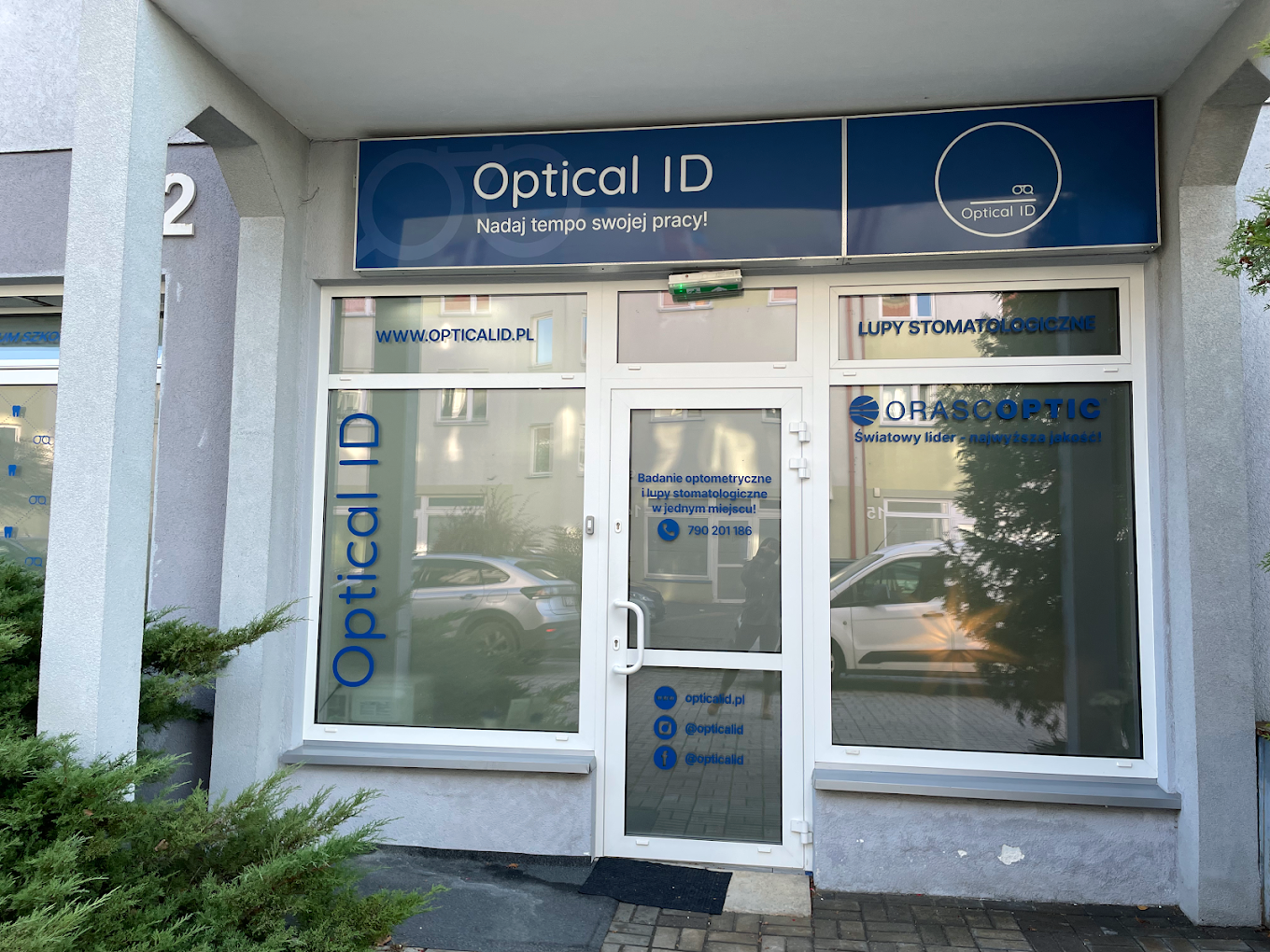 Optical ID pomiary lup stomatologicznych, etapy doboru lup